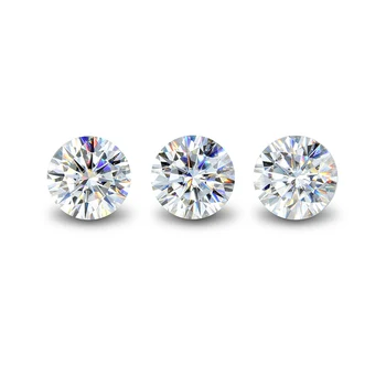 

Excellent 16 Heart&16 Arrow Cut D Color VVS1 Moissanite Pass Diamond Test 1-3 ct Loose Moissanite for Wedding Jewelry Making