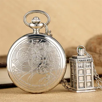 

Doctor Who Theme Quartz Pocket Watch Retro Exquisite Pendant Watch Pendant Accessory Gifts Men Women Children