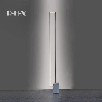 

Post Modern Minimalist Iron Art A Living Room Floor Lamp Originality Northern Europe Wind Vertical Lamp Designer Arts Floor Lamp