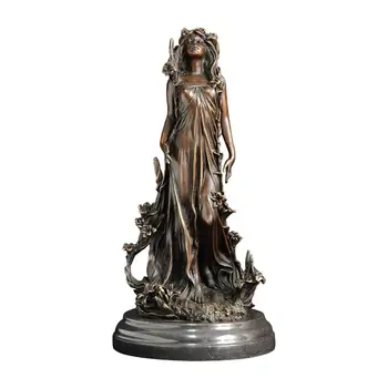 

Aphrodite Bronze Statue Greek Myth Goddess of Love Beauty and Fertility Figurine Vintage Art Decor High-end Gifts