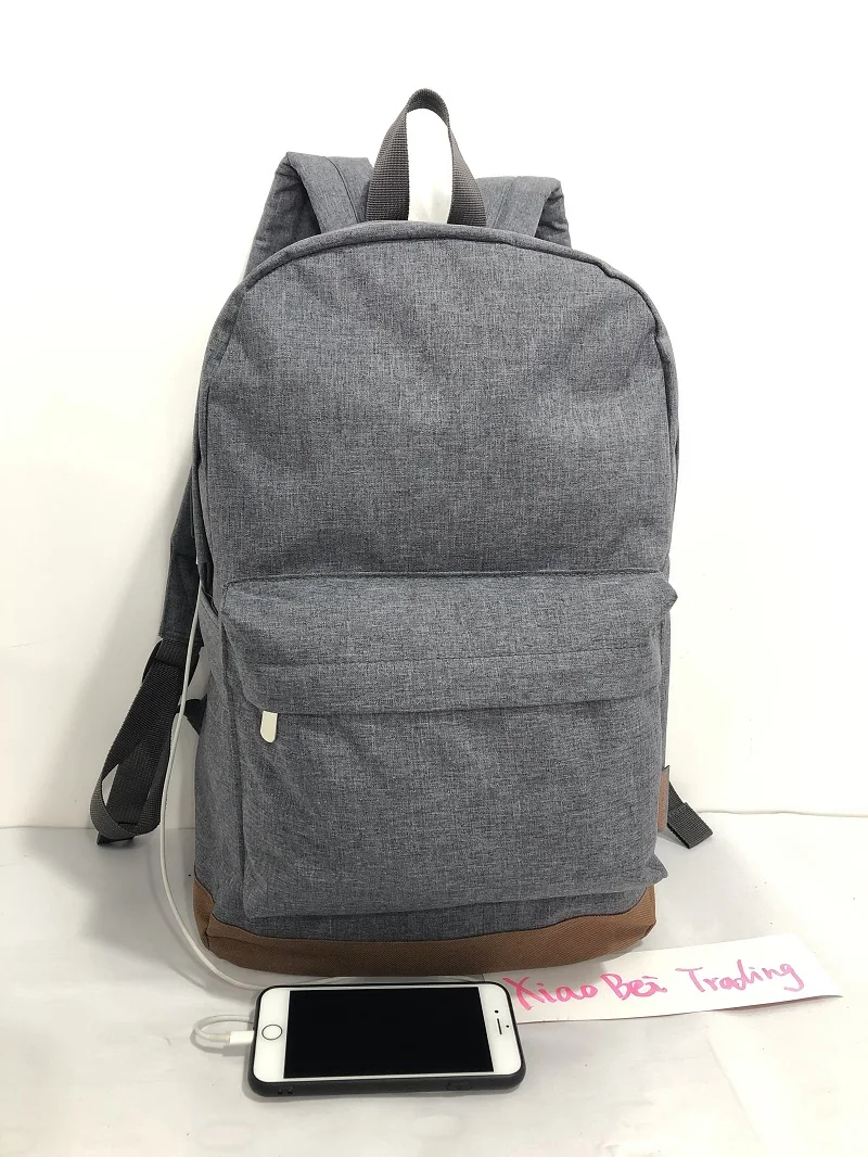  Large School Bag waterproof Backpack for Teenages mochila 15 inch Laptop Backpack USB Charge Leisur - 4000087943217