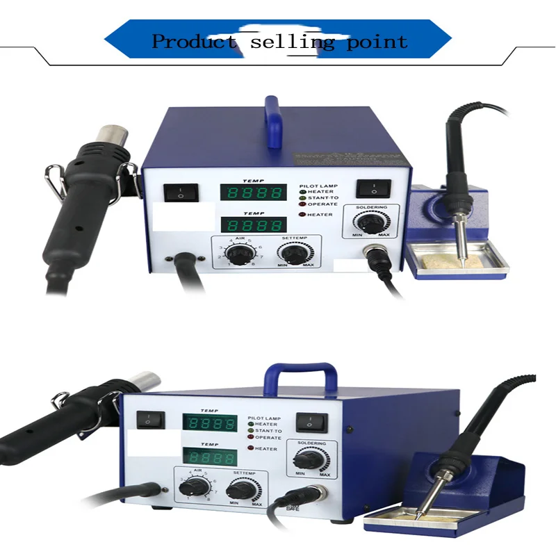 Two In One Digital Display Adjustable Constant Temperature Electric Soldering Iron Mobile Phone Electronic Maintenance Authentic
