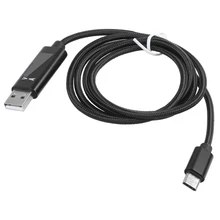 Кабель usb type C, QC 3,0 кабель для быстрой зарядки и синхронизации данных в оплетке