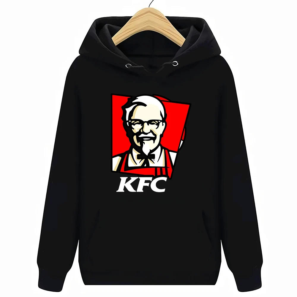 Kfc тройники мужские толстовки свитшоты - Цвет: Черный