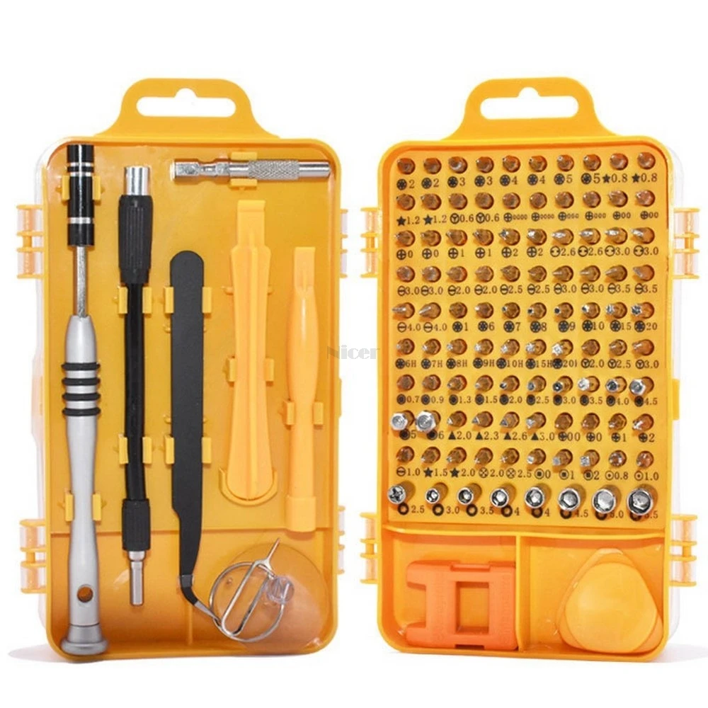 108 in 1 Screwdriver Set Multi-function Computer PC Mobile Phone Digital Electronic Device Repair Hand Home Tools Bit | Инструменты