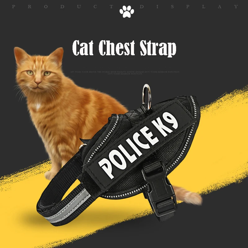 

1PC Adjustable Soft Breathable Dog Chest Strap Cat Pet Dog Chest Strap Comfortable Pet Adjustable Chest Straps without Rope