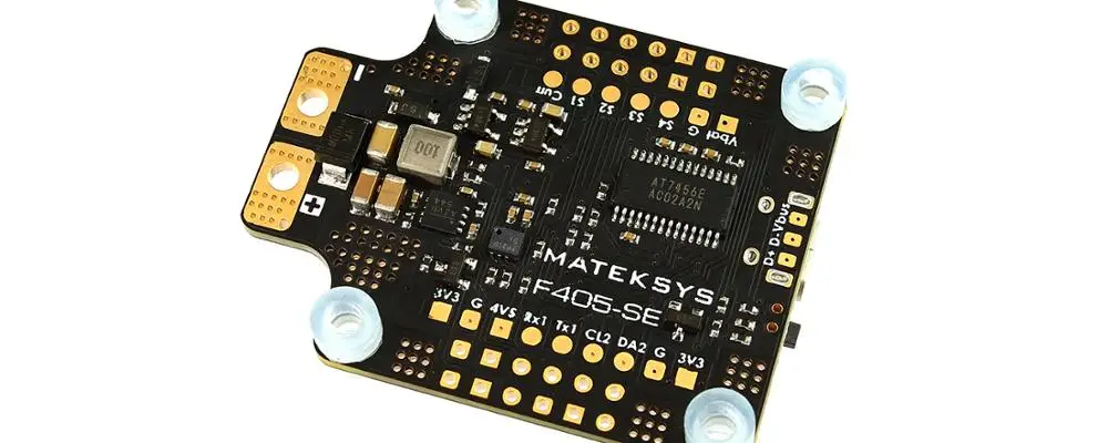 Matek Systems BetaFlight F405 SE система управления полетом встроенный PDB OSD 5V/2A BEC ток Сенсор для