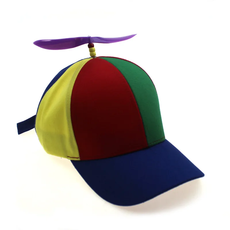 baby accessories Fashion Baseball Cap Bamboo Dragonfly Patchwork Baseball Cap Helicopter Propeller Snapback Parent-child Hat 3 Years -Adult baby accessories clipart Baby Accessories