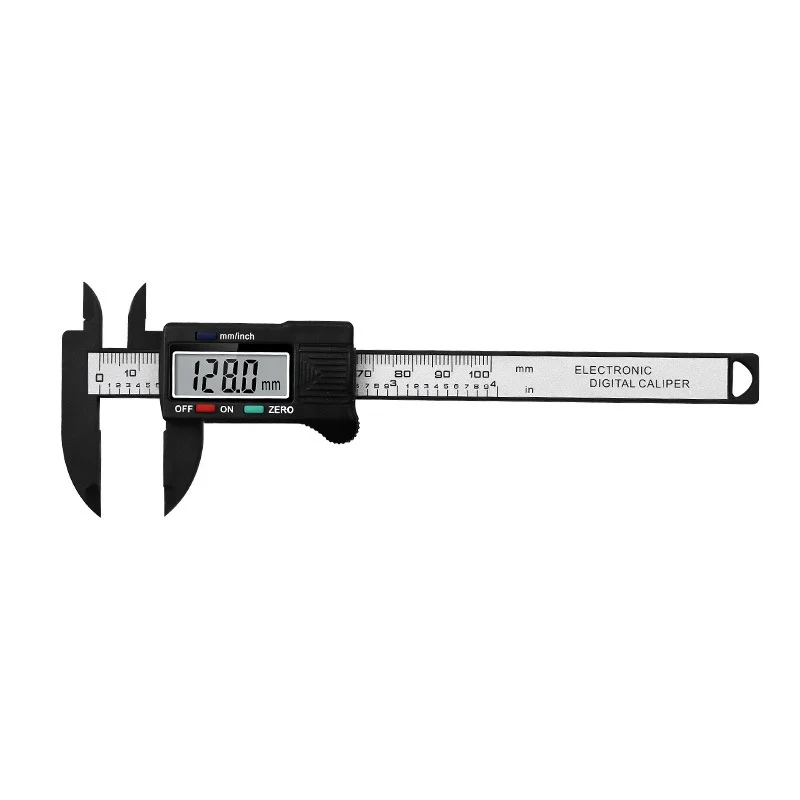 Precision Carbon Fiber Digital Caliper with Electronic Gauge and Micrometer Functionality