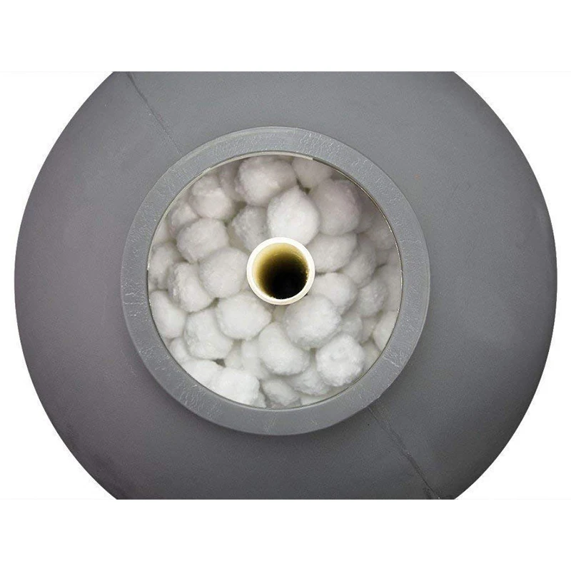 Outdoor Pool Fish Pond Filter Bucket Cleaning Filter Ball Filter Media Lightweight Reusable Durable Pool Cleaning Equipmentl
