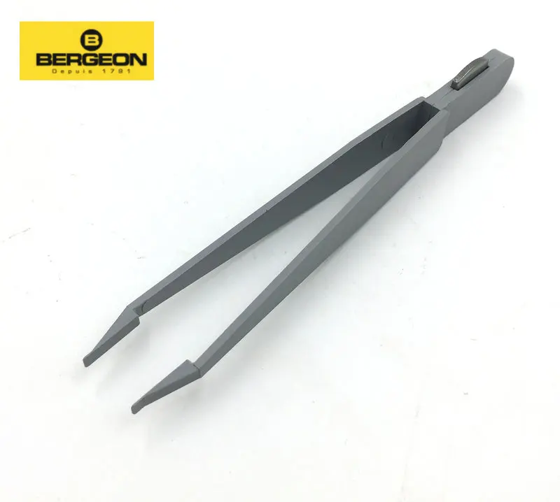 Bergeon 6460-P пластиковый пинцет люка ключ Пинцет батареи швейцарские
