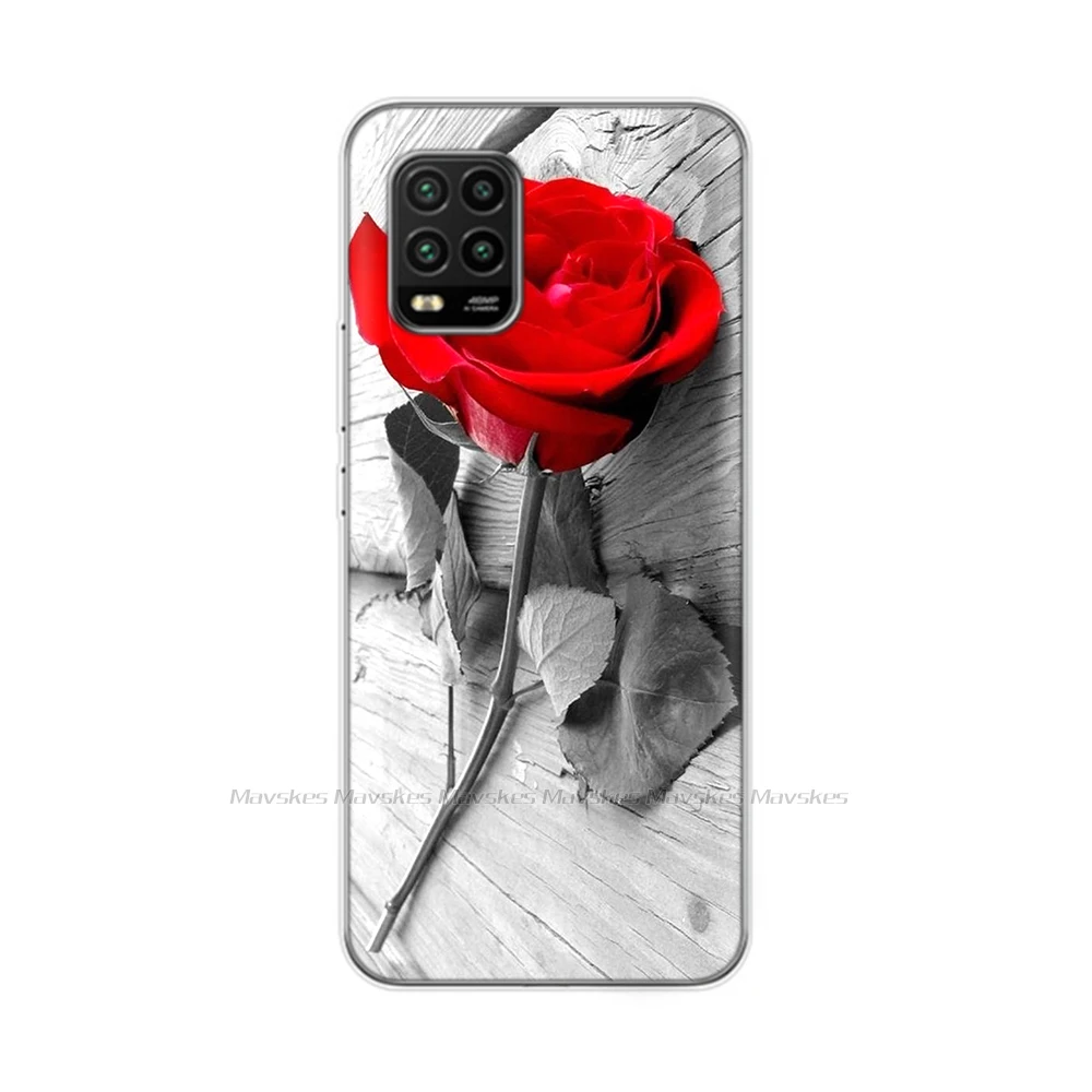 For Xiaomi Mi 10 Lite Case 6.57" Silicon Soft Tpu Back Cover for Xiaomi Mi 10 Lite 5G 10Lite Phone Case Shell Bumper Funda Coque 