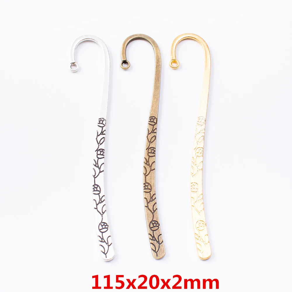 20 pieces of retro Bookmark pendant zinc alloy pendant DIY European style jewelry making 7360