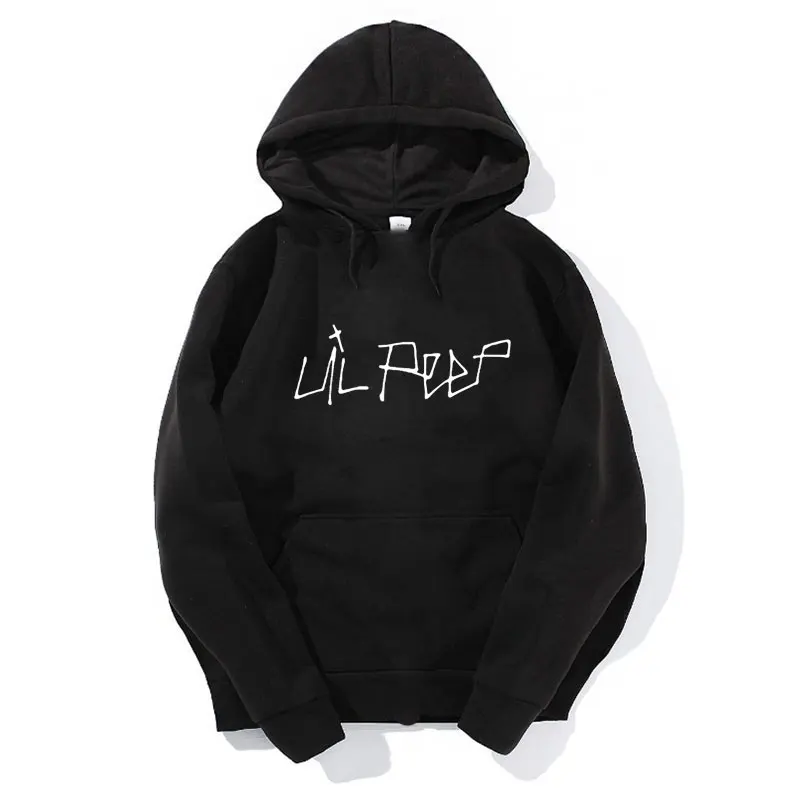 Осень новинка хип хоп стиль Lil открытый для женщин/мужчин толстовки модные