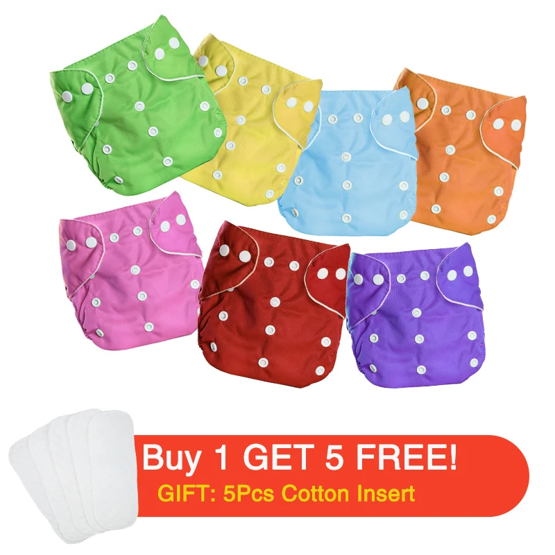 Cloth Nappy Diaper Baby Pocket Eco-Friendly Washable Waterproof 3-15kg Child 0-2years