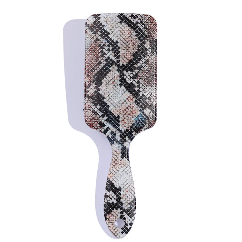 1 Pcs Leopard Air Cushion Combs Home Salon Women Scalp Massage Comb Handle Tangle Wide Teeth Hair Brush Anti-static 4