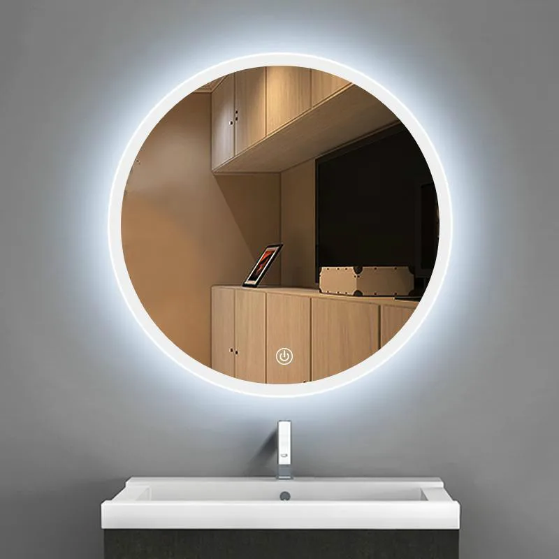 Round Dressing Room Led Mirror Light Luminaria Bathroom Light Toilet