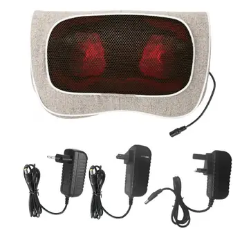 

Multi-functional Electric Massage Pillow Cervical Vertebra Neck Shoulder Massager with 3 Gears Adjustment