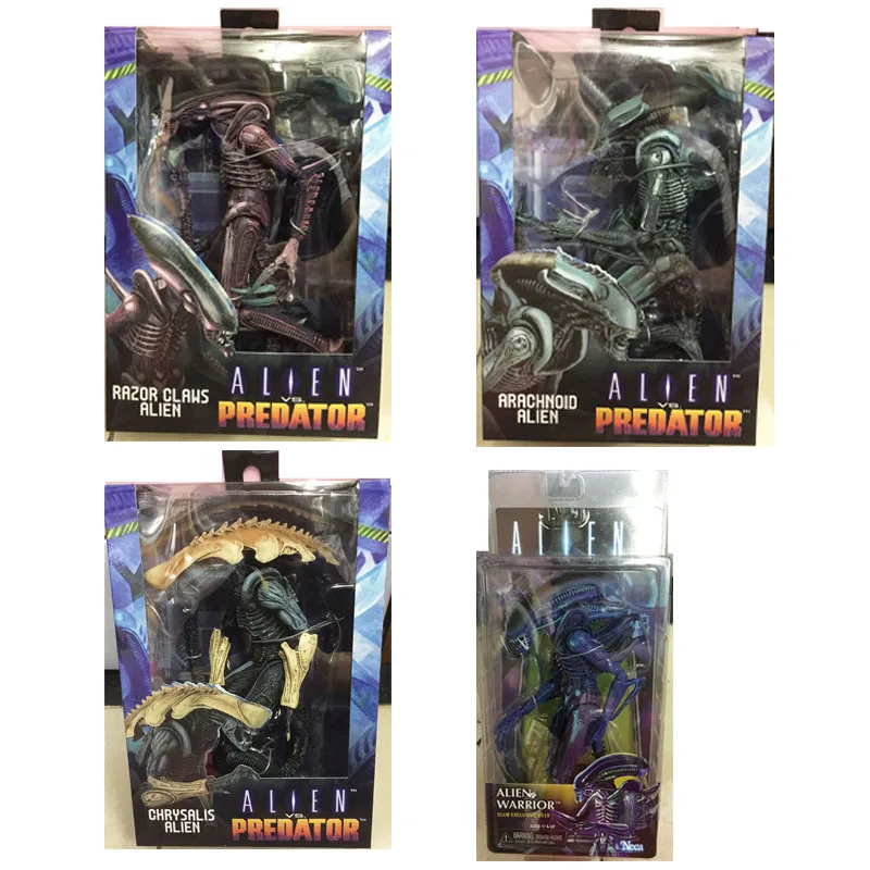 NECA фильм про инопланетян бритвы коготь паутинной куколки экшн Коллекционная