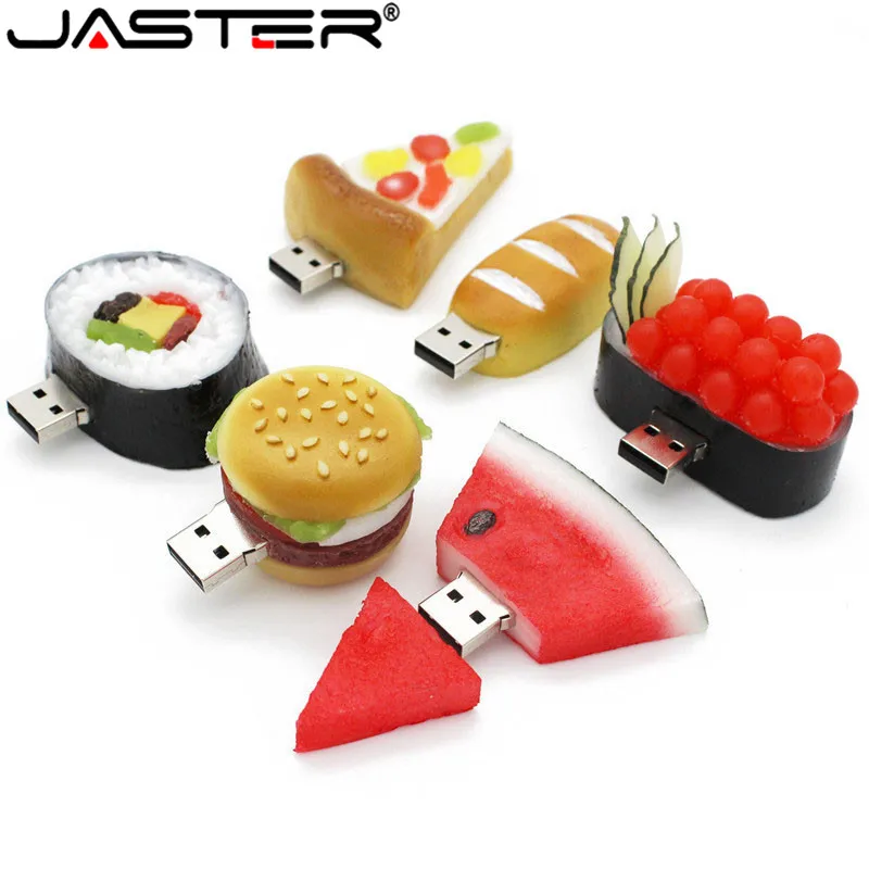 Kdata Hambugar Burger Food Series Usb флеш накопитель креативный суши 4 ГБ 8 16 32 Запоминающая