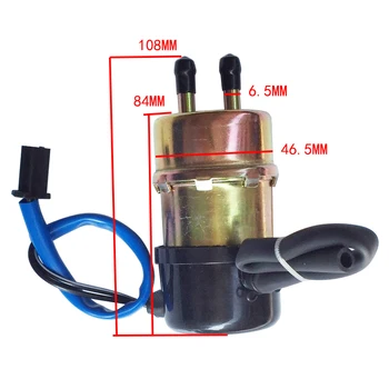 

6.5mm Motorcycle Fuel Pump for Yamaha XVS1100 Dragstar Custom 2001-2002 Kawasaki ZX-6R ZX6R ZX600 ZX600F3 ZX600G1 1995-1998