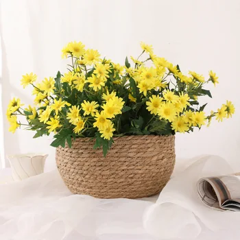 

Model 9 Head Korean Style Little Daisy Calliopsis Artificial Flowers Artificial Flower Set Home Little Daisy Artificial Flower