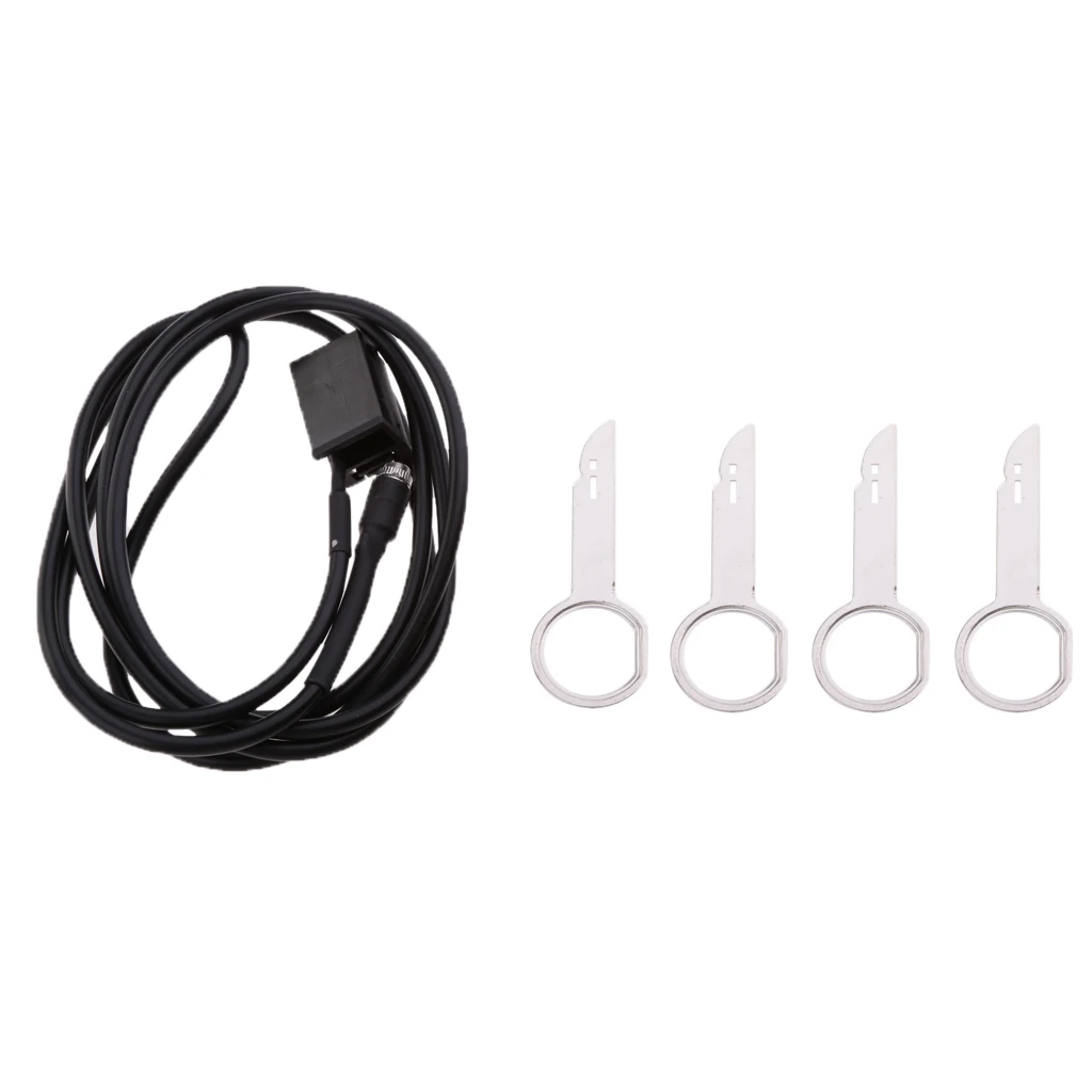 Aux Audio Input Cable Adapter. Female 150 Cm 3,5 Mm Plug And Play For Ford