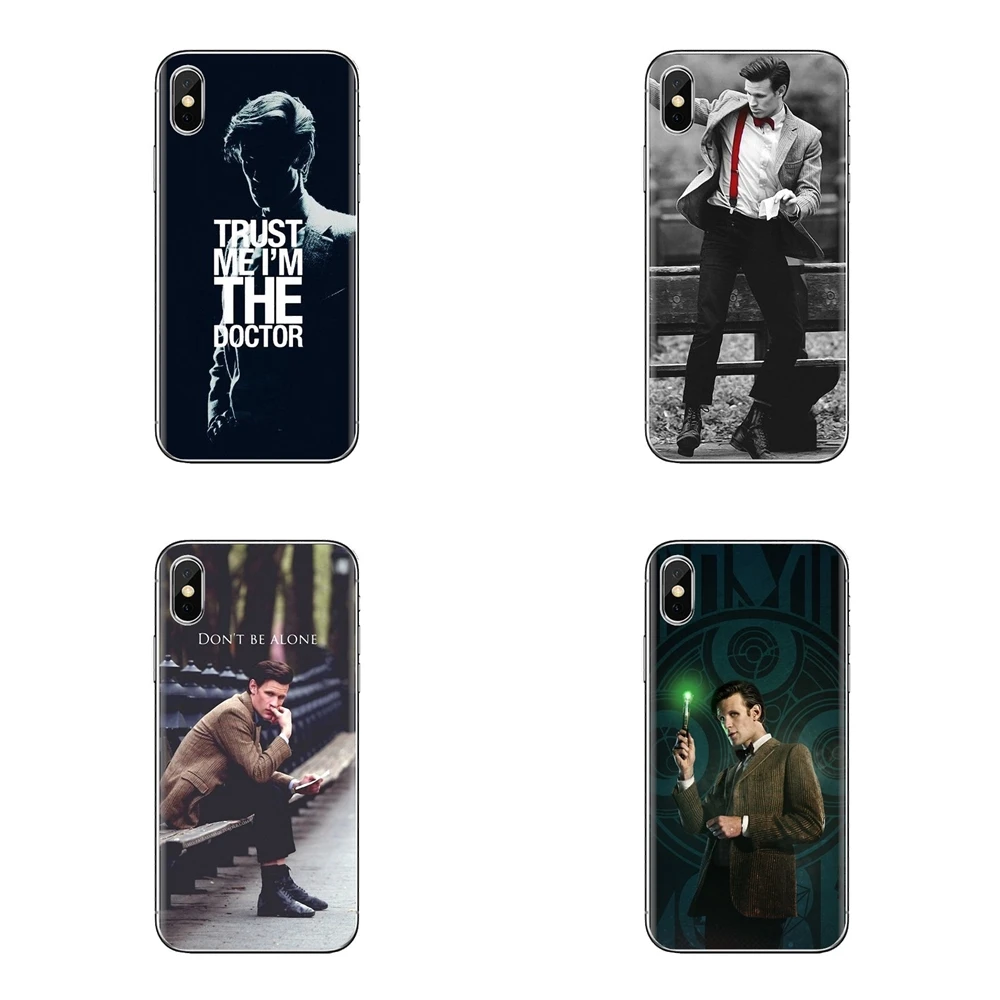 Dr Who 11th Doctor Matt Smith Quote Covers For iPhone XS Max XR X 4 4S 5 5S 5C SE 6 6S 7 8 Plus Samsung Galaxy J1 J3 J5 J7 A3 A5 |