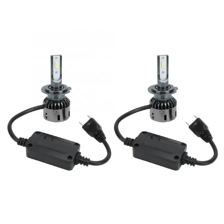 2Pcs S7 H7 Car LED Headlight Front Lamp Accessory 6000K White 35W DC12-24V Auto Headlamp | Автомобили и мотоциклы