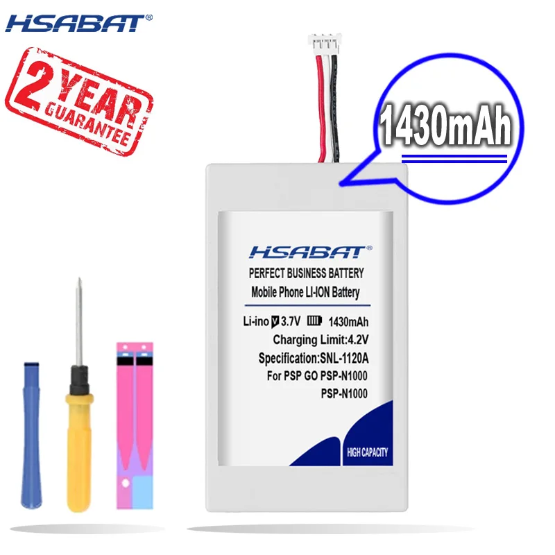 New Arrival [ HSABAT ] 1430mAh LIP1412B LIP1412 Replacement Battery for Sony PSP GO PSP-N1000 N1001 N1002 N1003 N1004 | Электроника