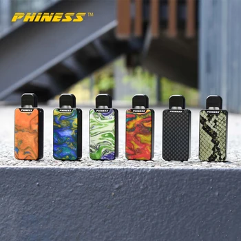 

Original Phiness Vega Pod Kit With Bulit-in 350mAh Battery 1ml Cartridge Electronic Cigarette Vape Pod Kit vs Uwell Caliburn KOK