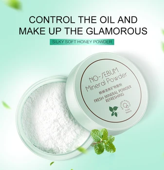 

Korean Cosmetics Fresh Mineral Loose Powder Nude Makeup Powder Oil Control Brightening Powder Smooth Natural Foundation Powder