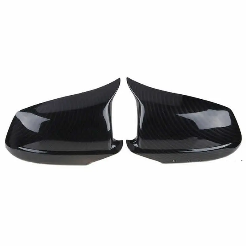 

2pcs Car Auto Rear View Side Mirror Cap Cover Decor For BMW 5 Series F10 M5 2011