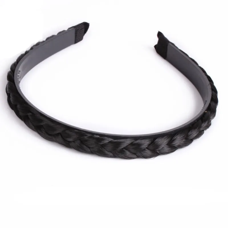 Toothed Non-slip Headbands 1/1.5/1.8cm Fashion Women Twist Hairbands Adjustable Head Band Headwear Girls Braid Hair Accessories head scarves for women Hair Accessories