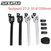 Suntour NCX Damping suspension seatpost bike bicycle mtb seat post 27.2 28.6 30.0 30.4 30.8 31.6*350mm sliver black Seatposts ► Photo 1/5