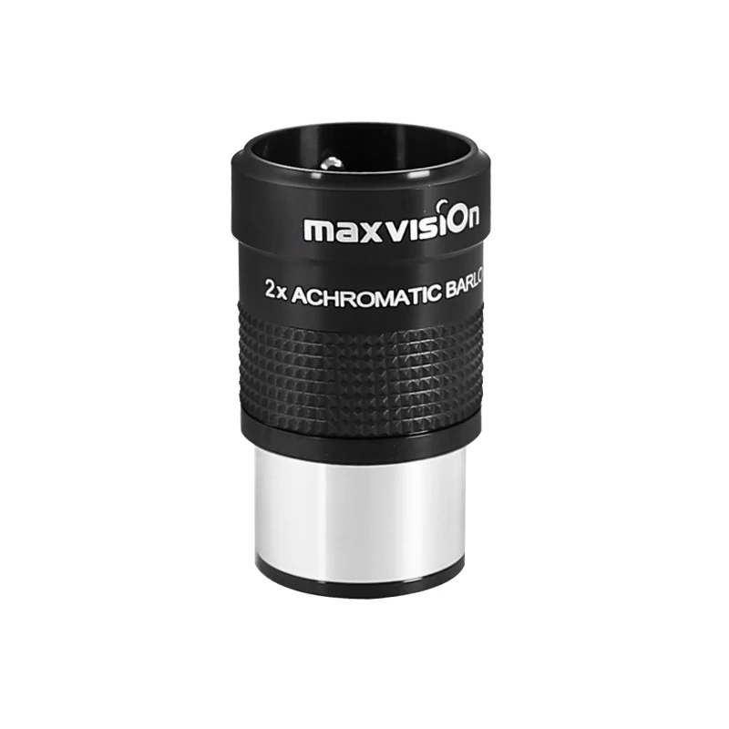 Maxvision 1.25" Reduce chromatic aberration 2x Barlow Lens for
