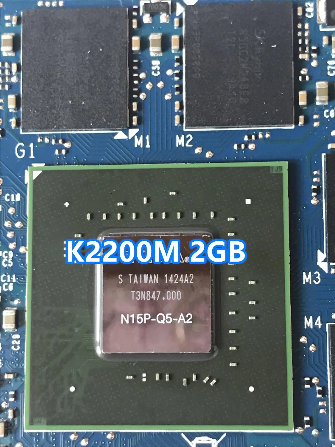 K2200M K 2200M N15P-Q5-A2 видеокарта 2GB CN-0XFDRD 0XFDRD для ноутбука hp ZBook15 g1 8770w 8750w DELL M4700 M4800