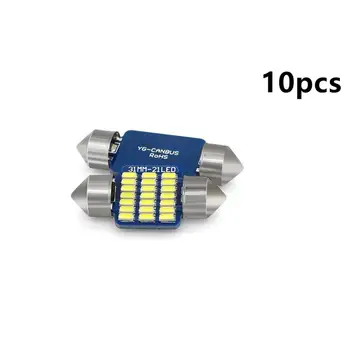 

10pcs/1set DC 12V LED Reading Panel Ceramic LED Reading Light White Car Interior Dome Light Car Interior lights