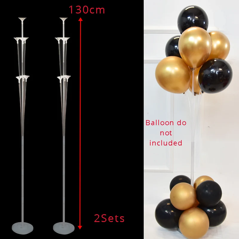 7 tubes 127cm WEIGAO розовые белые воздушные шары-гирлянды Арка с воздушными шарами украшения, товары для вечеринки свадьбы для украшения детс - Цвет: 7 tubes 127cm