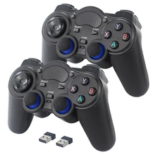 Manettes de jeu sans fil 2.4 ghz pour PS3 et PC, Joystick, contrôleur 