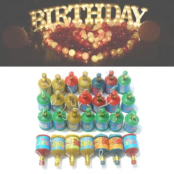 

Party Popper Cannons Confetti Handheld Fireworks Wedding Dance Christmas Birthday New Year Celebration Spray Supplies 72PCS