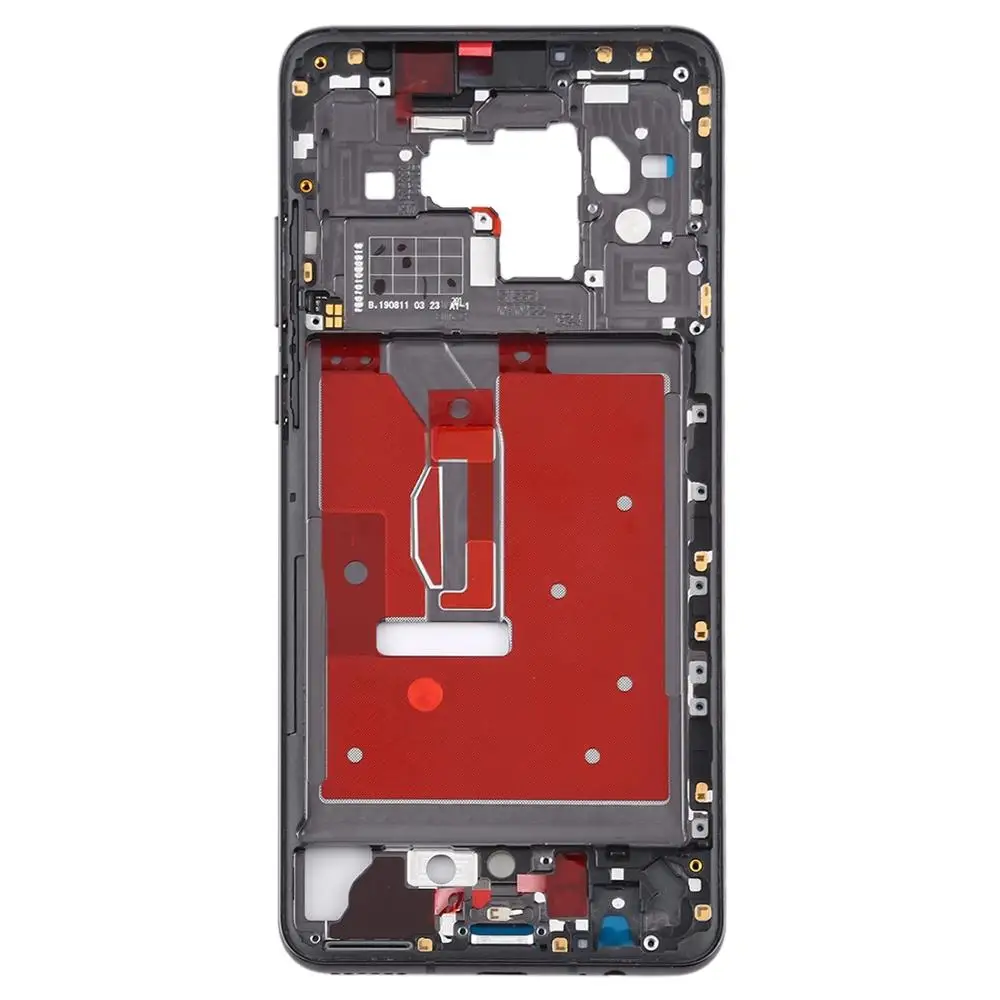 Средняя рамка пластина для huawei Коврики 30 - Цвет: Black