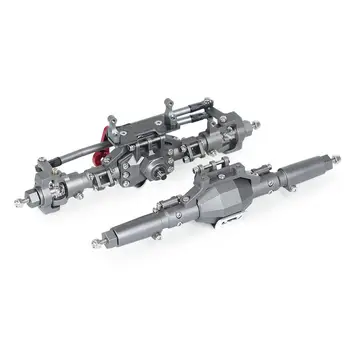 

RCtown Alloy Front Rear Axle RC Bridge Axle RC Spare Parts for Axial SCX10 II 90046 90047 RC Crawler Truck