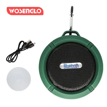 

2020 Bluetooth Speaker 5.0 Waterproof Portable Outdoor Wireless Mini Loudspeakers Speakers with Suction Cup for All smartphone