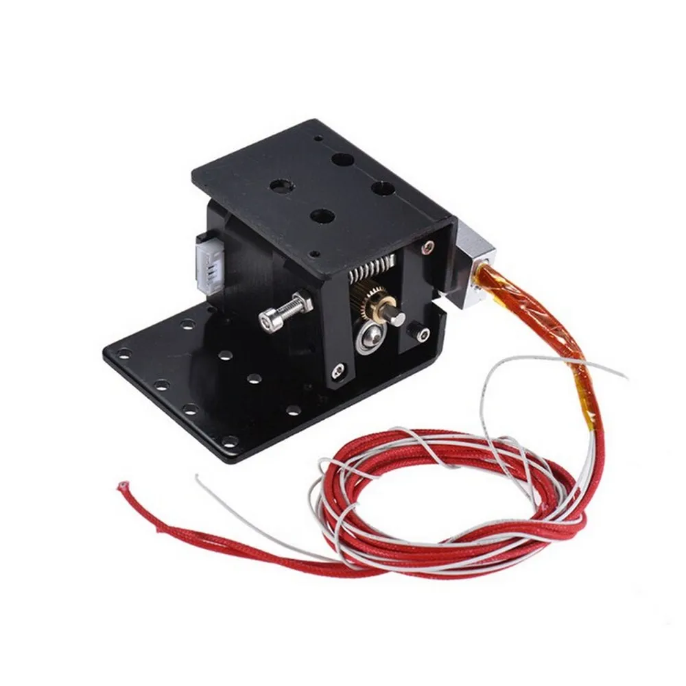 Anet MK8 экструдер комплект для Anet A8 3d принтер DIY i3 экструдер комплект двигателя Картридж нагреватель 0,4 мм сопло нагревательный блок Горячий Конец комплект