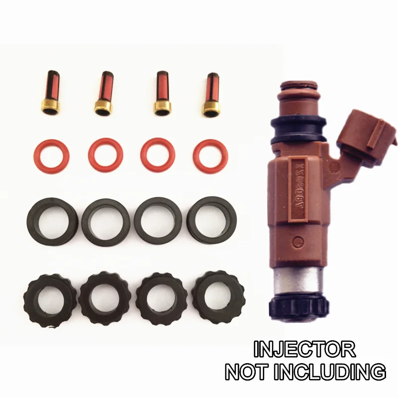 4set fuel injector repair kits for INP780 INP781 780033R 78102YN Fit for Mazda 626 2.0 protege 1.8 (AY-RK066 AY-RK022),fuel injector removal tool,repair kit gasket