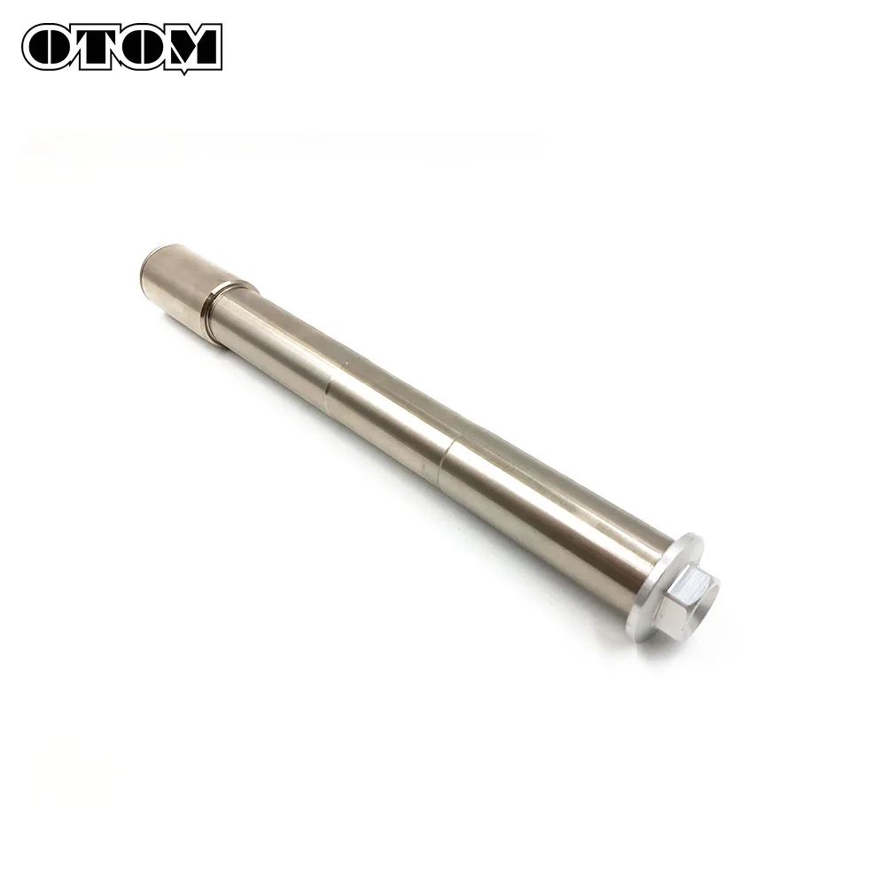 OTOM Motorcycle Front Axle Fork Wheel Shaft Sliders Cap Crash Protector Pit Bike Part Swingarm Spools Set For KTM XCFW HUSQVARNA