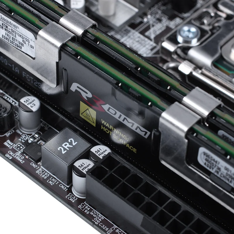 Материнская плата X58 cpu ram Combo LGA1366 материнская плата с Intel X5650& 2-Ch 8G ram REG ECC