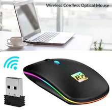 Мышь компьютерная беспроводная 2 4 ГГц USB|Мыши|
