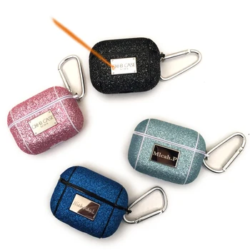 

Colorful Glitter Bling Shiny Earphone Case For Apple AirPods Pro Earpods Cover For Air Pods Pro 3 CKHB-SFP Earbud Charging Case